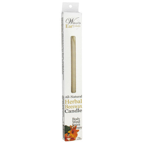 Wallys All-Natural Multi-Purpose Hollow Candles Herbal - 2 Pack